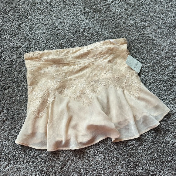 Free People Tops - Free People Cream Lace Crop Top